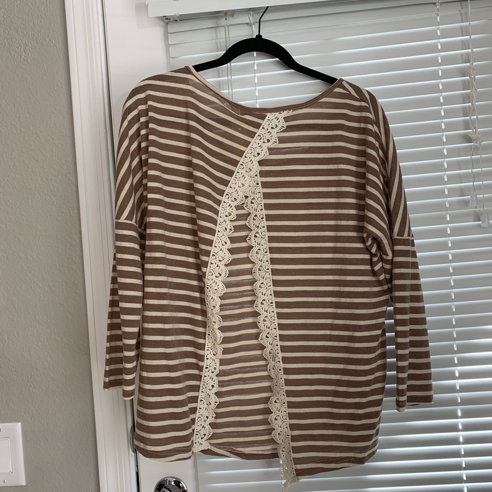 Open back long sleeve